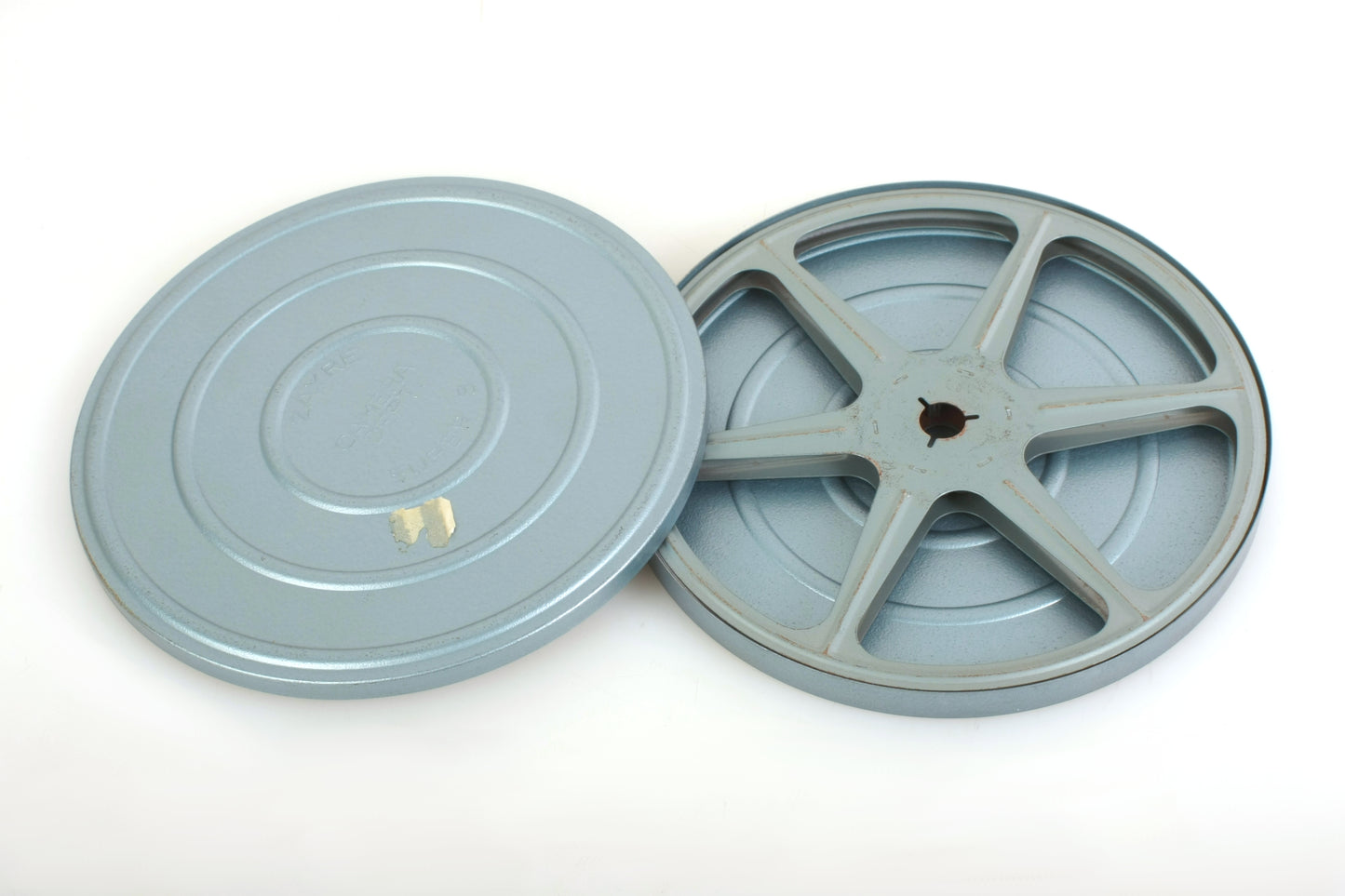 Movie Take Up Reel & Can 400ft Super 8