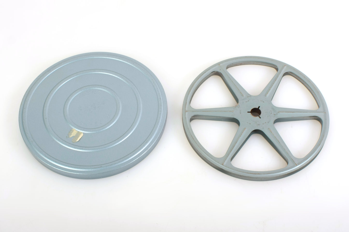 Movie Take Up Reel & Can 400ft Super 8