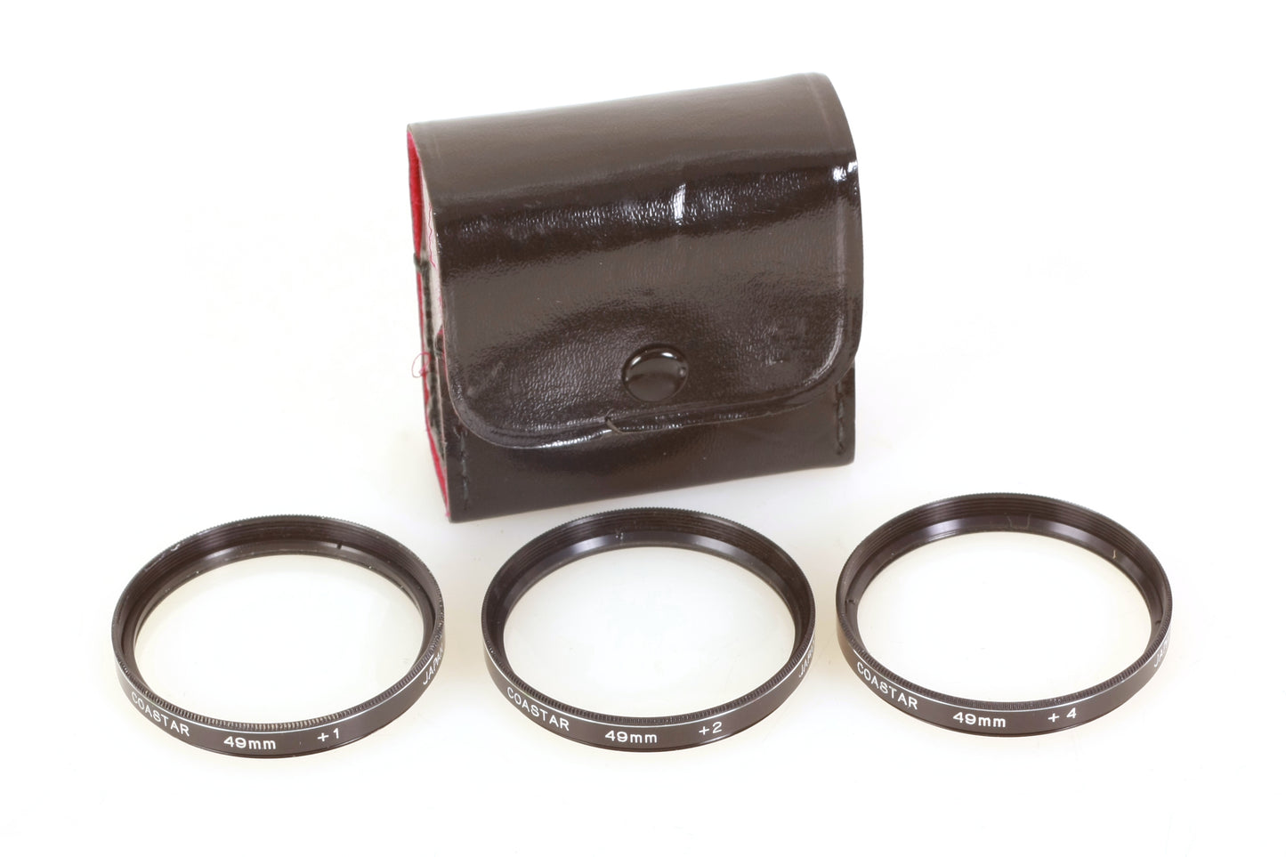 Coastar 49mm Close Up Lenses Set of 3 in Case