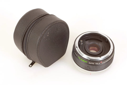 Quantaray for Canon Film Lens 2x Multiplier W/ Case