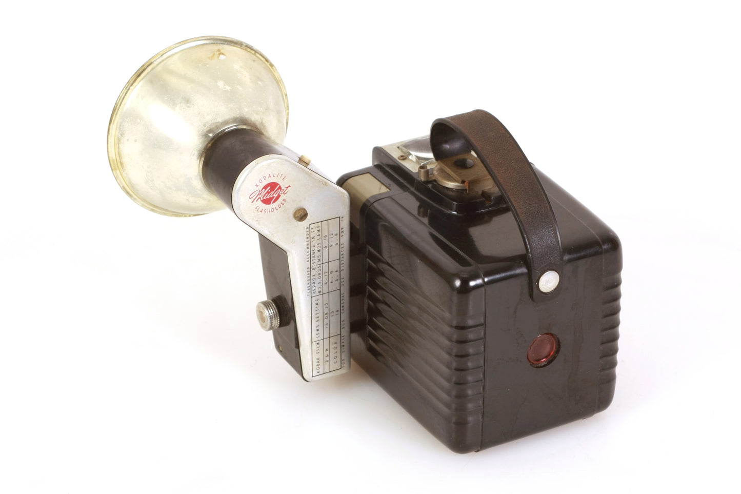 Kodak Brownie Hawkeye Art Deco Camera W/ Flash