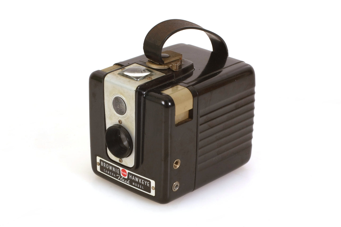 Kodak Brownie Hawkeye Art Deco Camera W/ Flash
