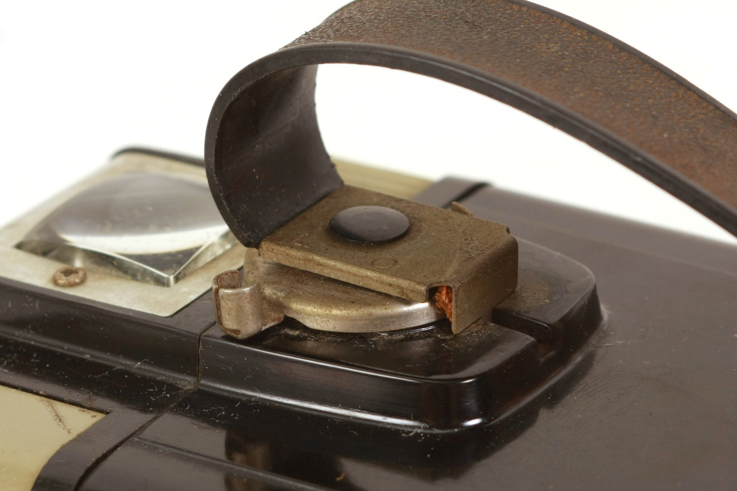 Kodak Brownie Hawkeye Art Deco Camera W/ Flash
