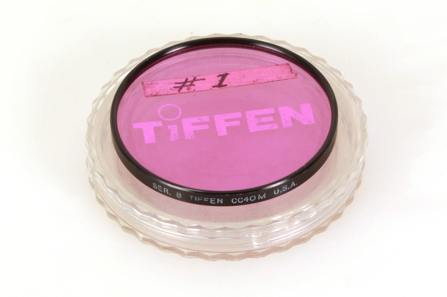 Tiffen Series 8 CC40M (Magenta) Filter W/ Case