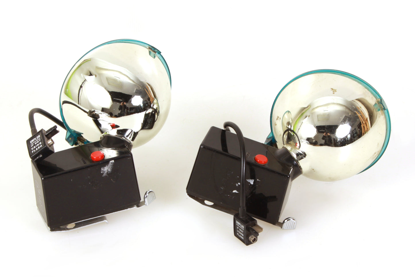 Polaroid Model 268 Flash Unit Set of 2