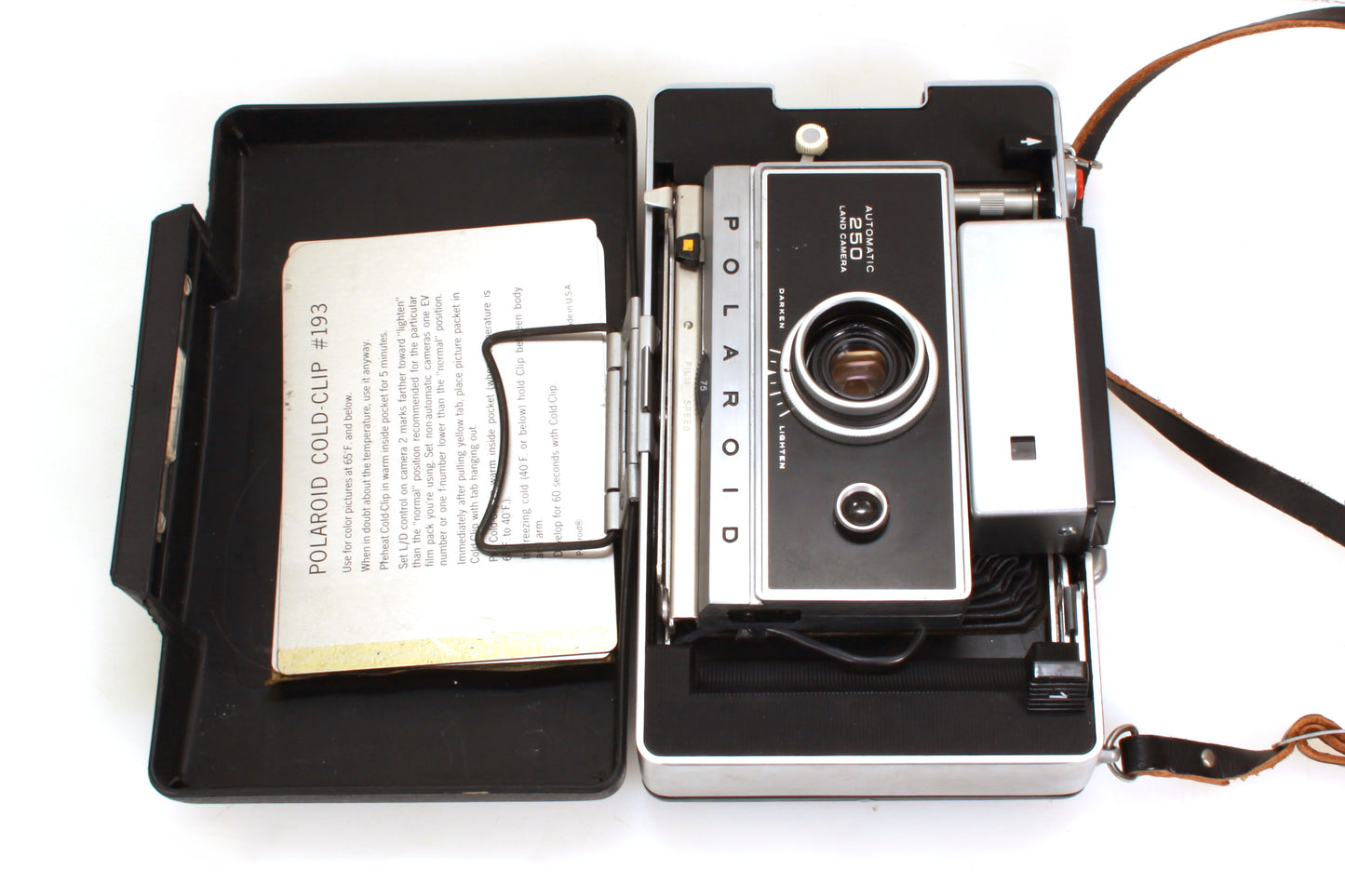 Polaroid Land 250 Camera Zeiss Viewfinder