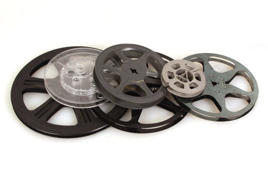Movie Reels for Props Set of 6 Various Sizes