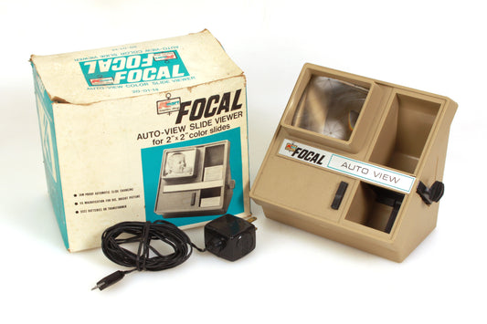 Focal 35mm Illuminated Slide Viewer W/ AC Adapter in Box