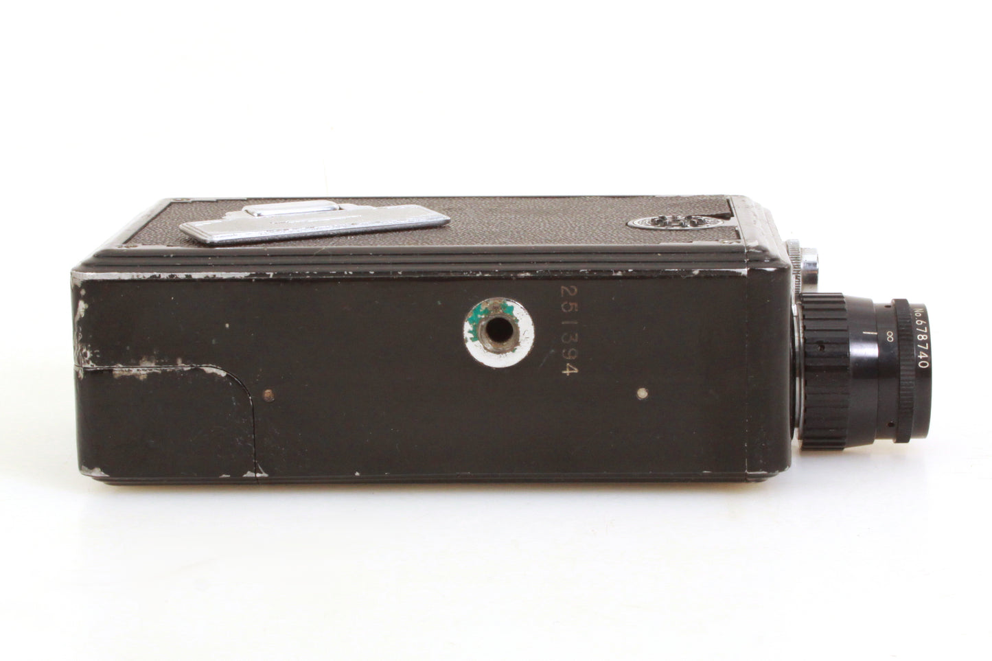 Art Deco Vintage Bell & Howell Filmo 141-B 16mm Movie Camera W/ 16mm 1.6 Lens