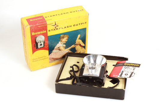 Vintage Kodak Camera in Box W/ Manual - Prop/display