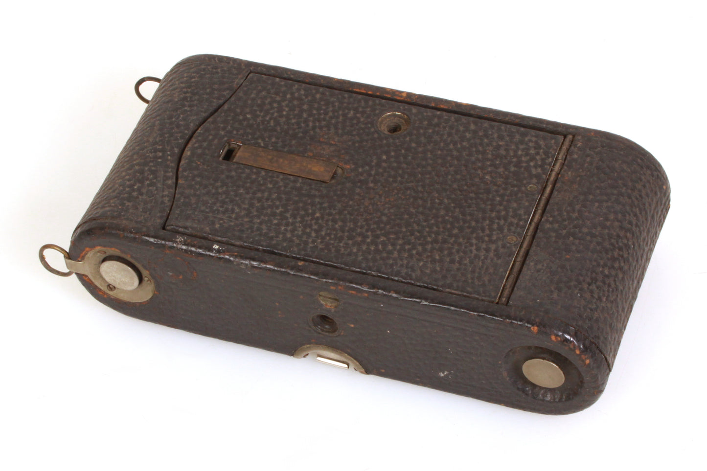 Photographica Kodak Folding Camera W/ Name Plate Harvey Lewis Opticians 1890