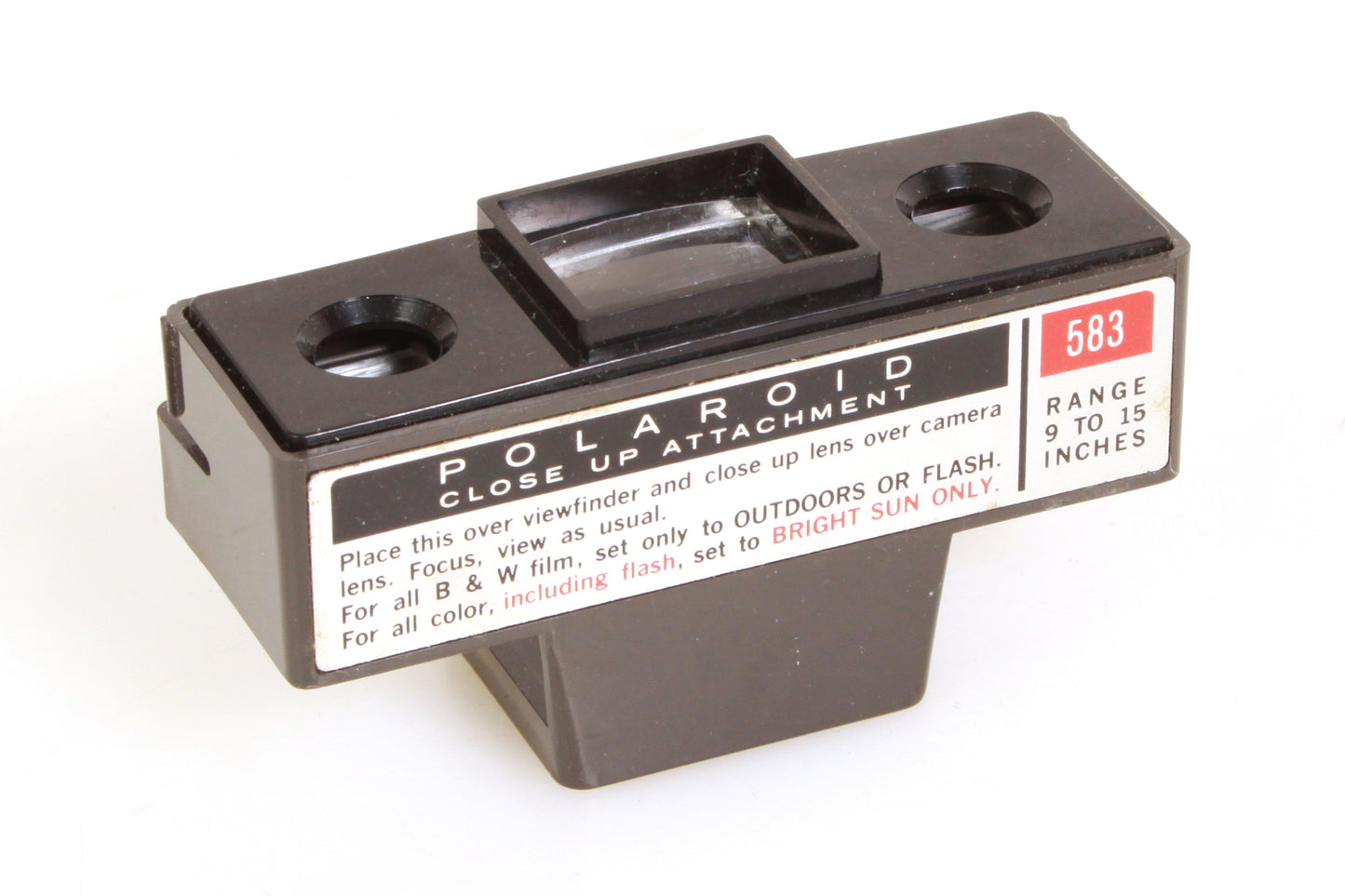 Polaroid Close-up Kit #583A for Use With 250 Land Camera & Telephoto Lens