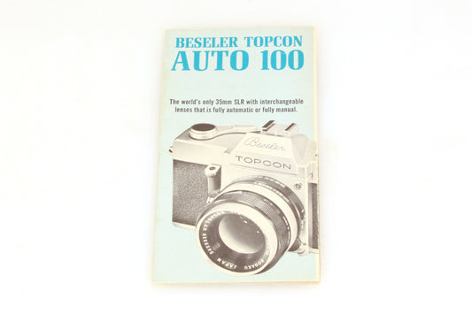 Beseler Topcon Auto 100 Brochure