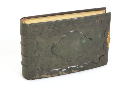 Vintage Photo Album 1860s CDV W/ Gilt Edging