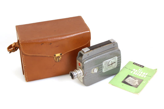 Cine-Kodak Reliant Art Deco Movie Camera W/ Manual & Case - Prop/display