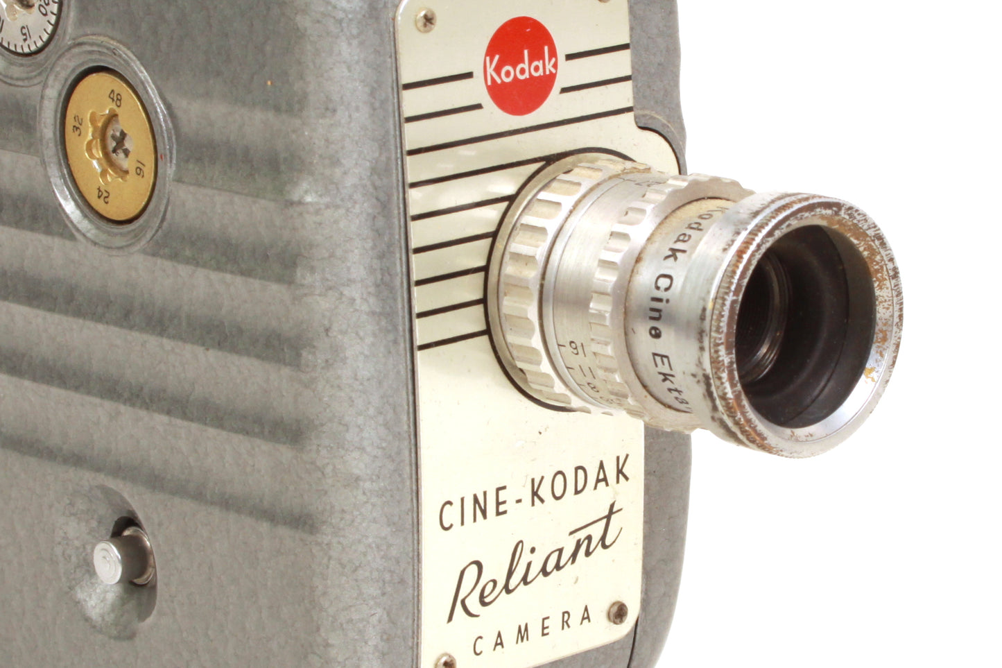 Cine-Kodak Reliant Art Deco Movie Camera W/ Manual & Case - Prop/display