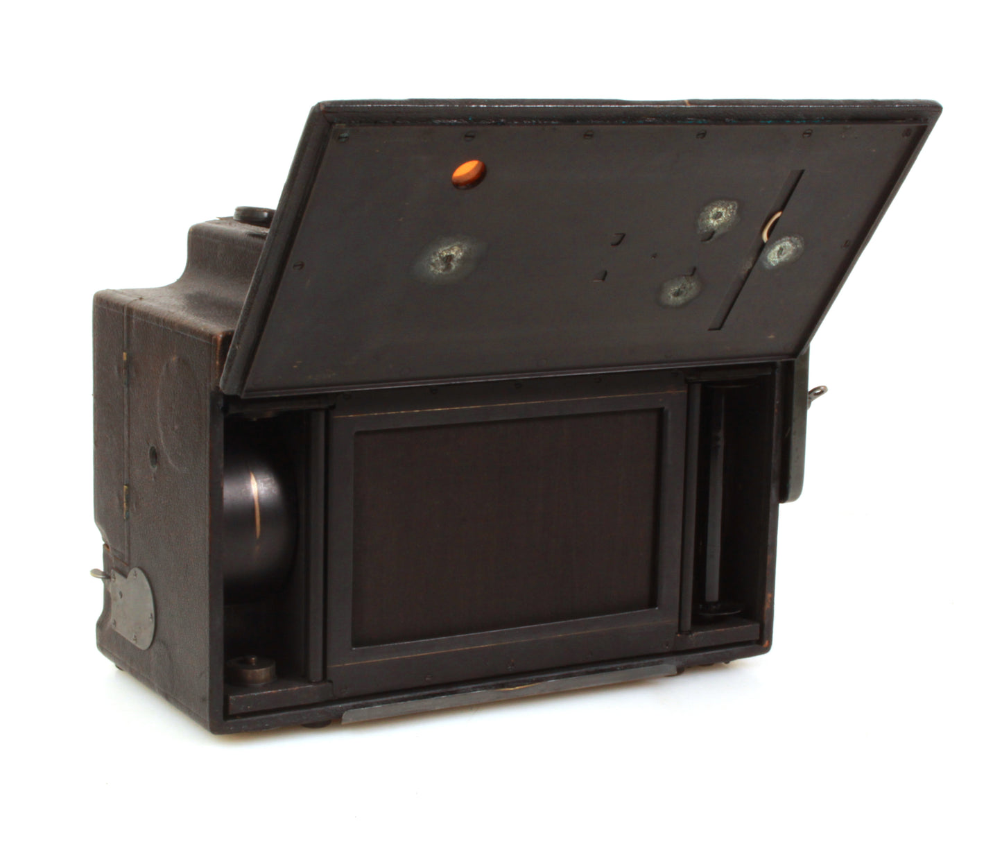 Graflex 3A Camera w/ B&L Zeiss Tessar 5x7 Series 1C (1903) & Manual Display/Prop
