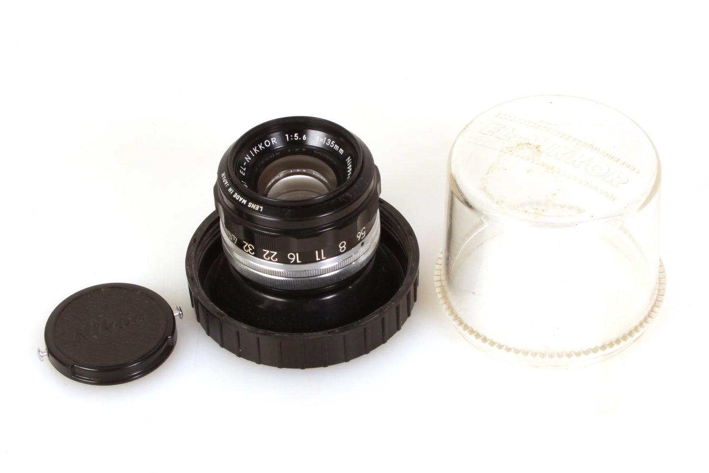 Nikon EL NIKKOR 135mm f/5.6 A Enlarging Lens w/ Cap & CP-2 Case
