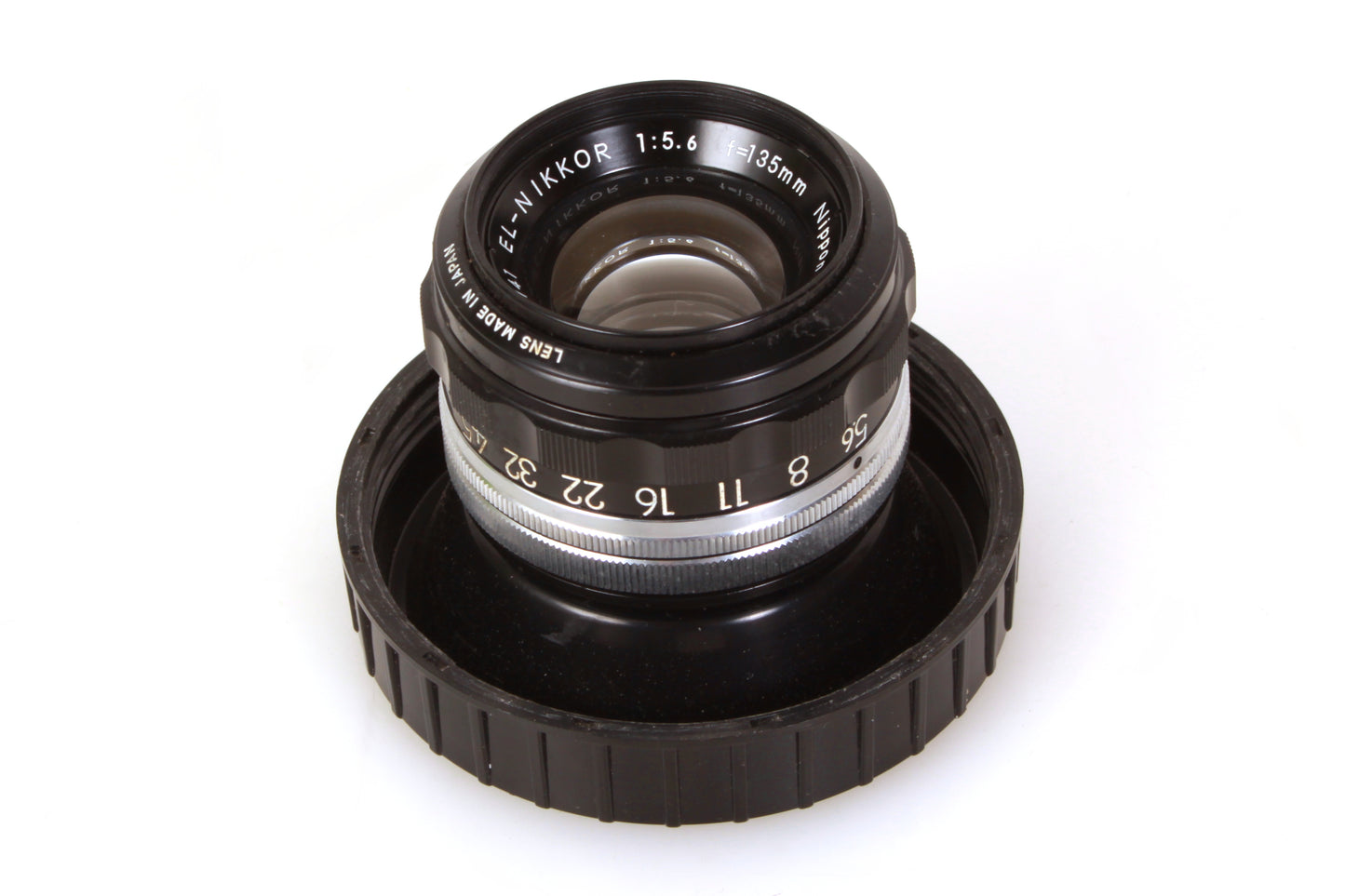 Nikon EL NIKKOR 135mm f/5.6 A Enlarging Lens w/ Cap & CP-2 Case