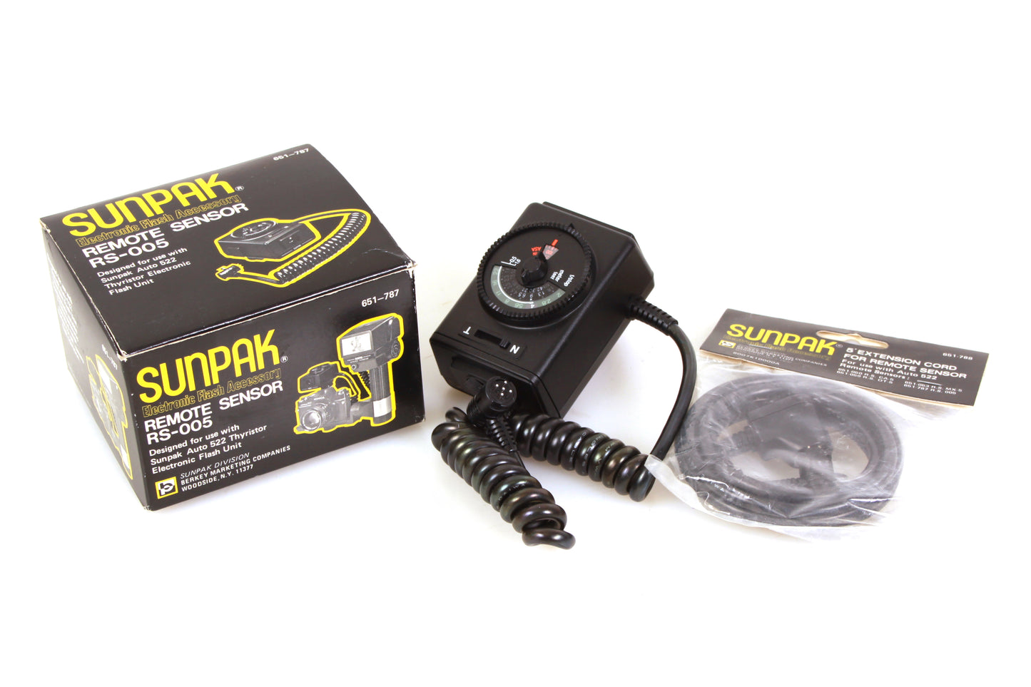Sunpak RS-005 Remote Sensor Unit w/ 5 ft Extension Cord
