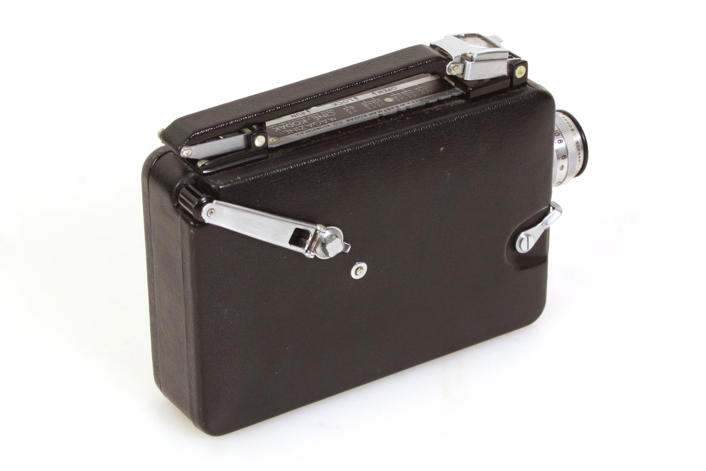 Magazine Cine-Kodak Art Deco 16mm Movie Camera w/ Case & Literature