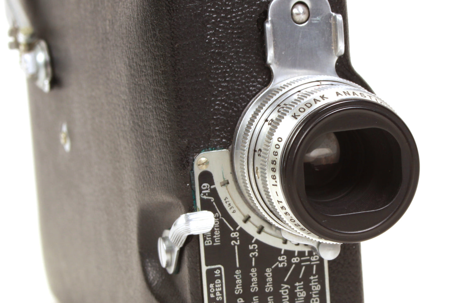 Magazine Cine-Kodak Art Deco 16mm Movie Camera w/ Case & Literature