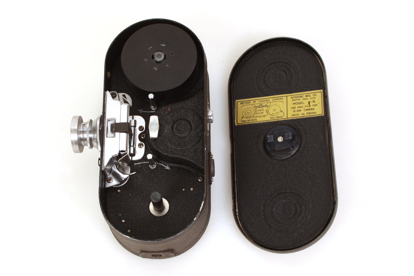 Keystone 8mm Art Deco Movie Camera in Original Box