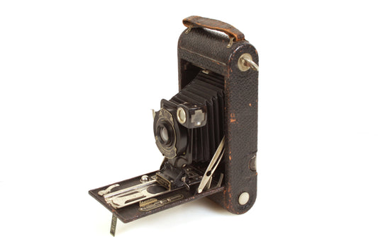 1920s Kodak Jr No 1A Folding Pocket Bellows Camera Autographic