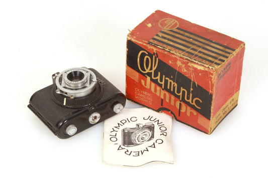 Art Deco Olympic Junior Camera in Box w/ Manual