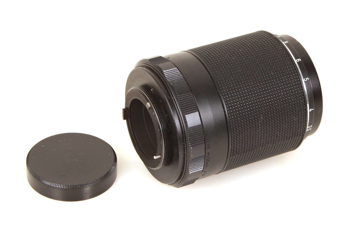Pentax M42 Screw Mount 100mm 4.0 Asahi Super-Macro-Takumar Lens & Case Hood Caps