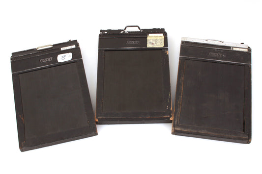 Fidelity 4x5 Negative Holders w/ Dark Slides Set of 3