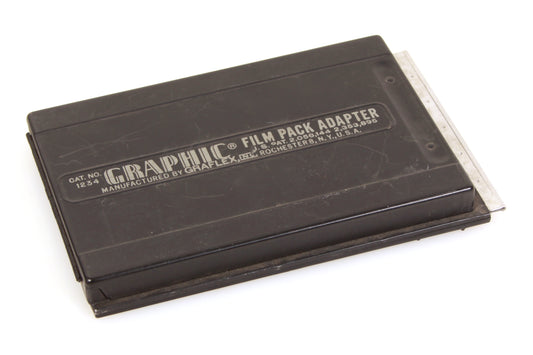 Vintage Graflex Graphic Film Pack Adapter Cat. No. 1234 4x5 Camera Film Holder