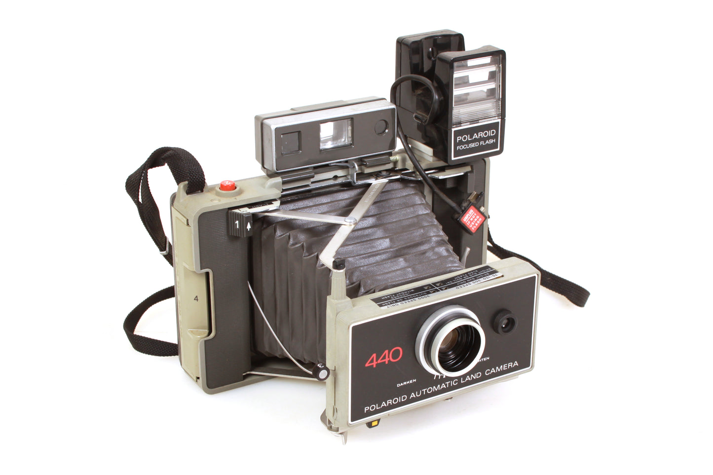Polaroid Land Camera w/ Flash & Manual