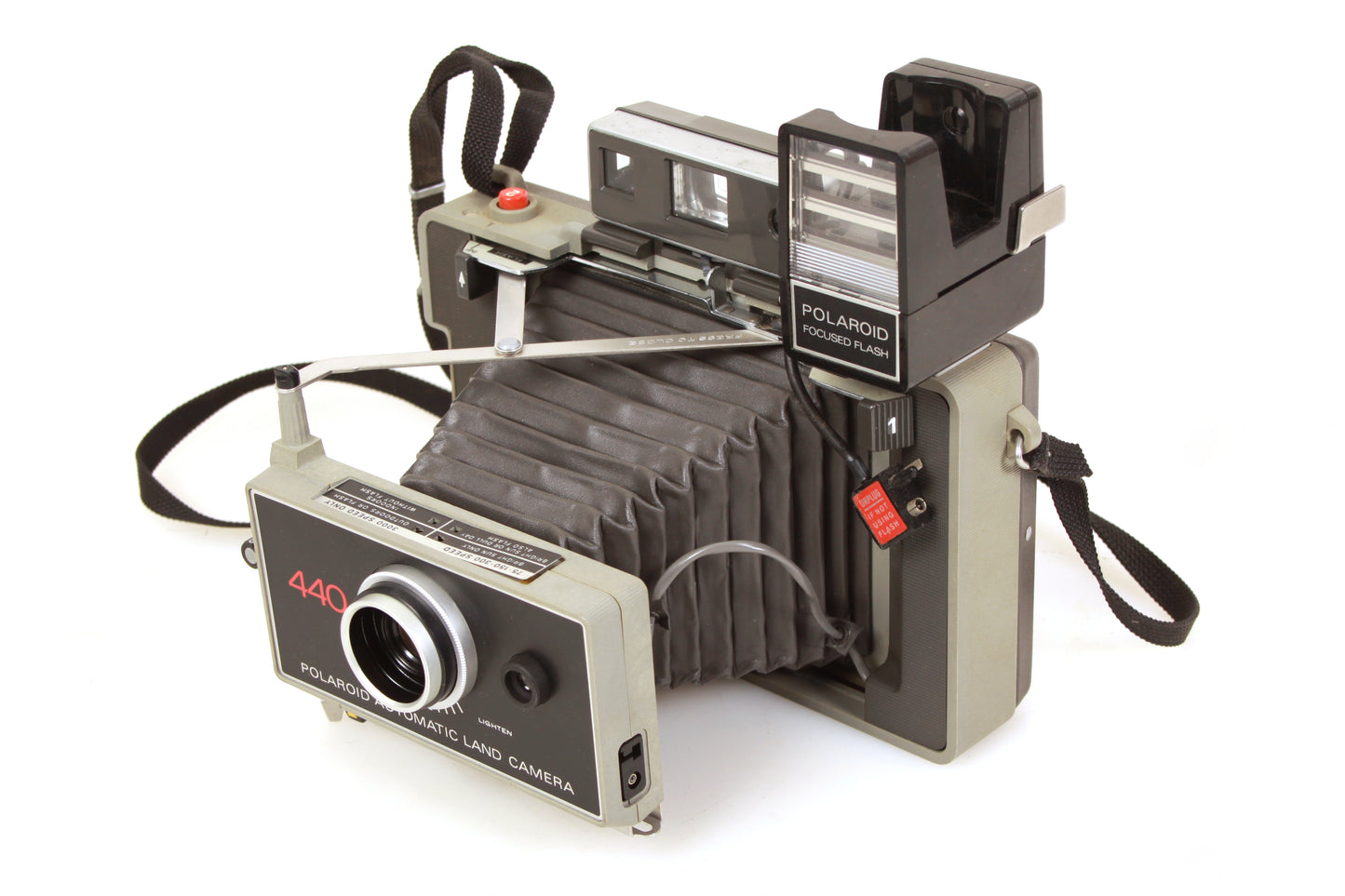 Polaroid Land Camera w/ Flash & Manual