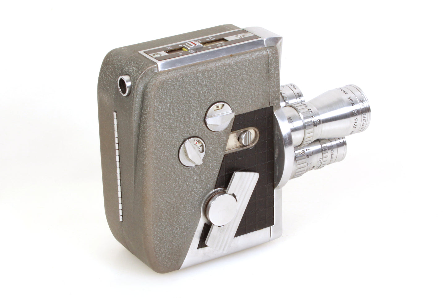 Wollensak Eight Model 53 Art Deco Cine/Movie Camera Vintage I.O.B. w/ Manuals