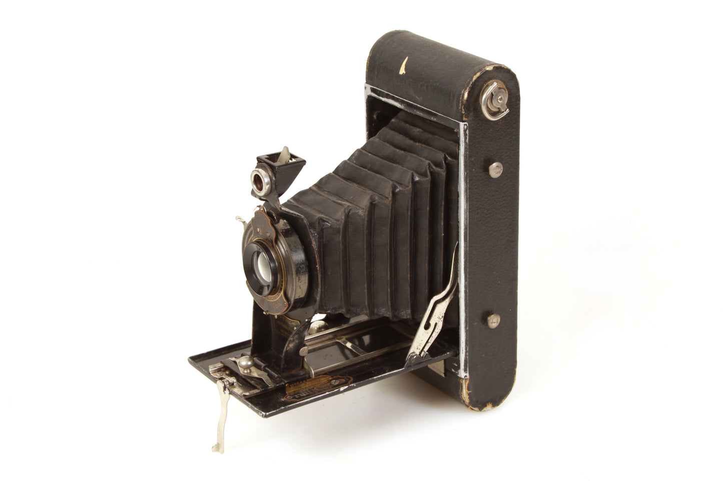 Kodak No. 2-C Folding Autographic Brownie Vintage Folding Camera w/ Original Film in Camera