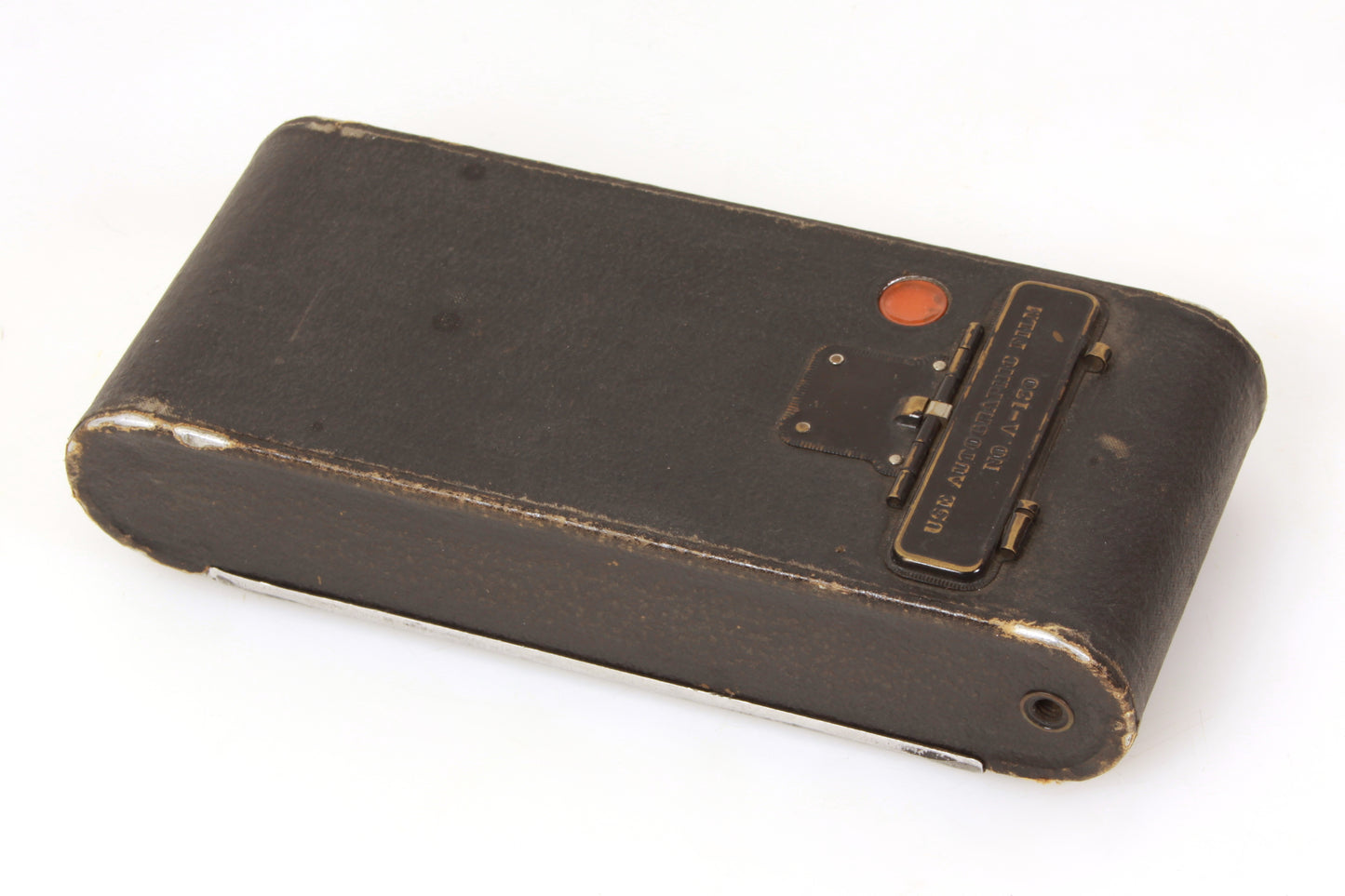 Kodak No. 2-C Folding Autographic Brownie Vintage Folding Camera w/ Original Film in Camera