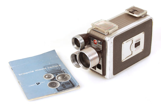 Kodak Brownie Art Deco Movie Camera w/ Manual