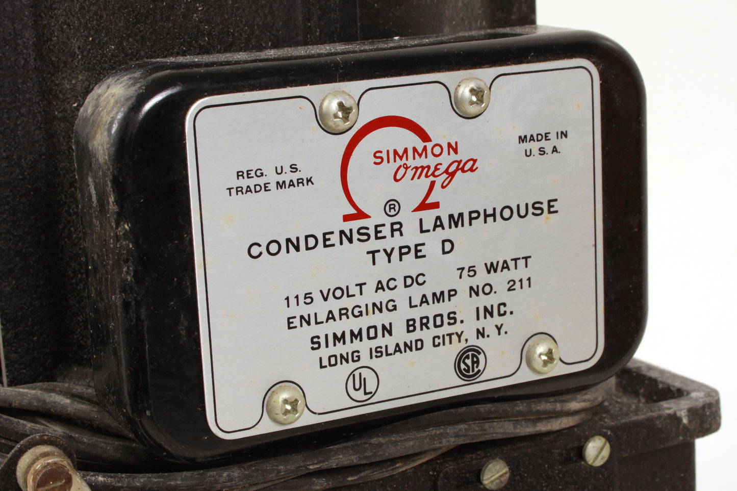 Simmon Omega D Variable Condenser Head