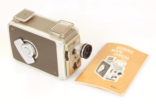 Kodak Brownie 8mm Movie Camera II Art Deco