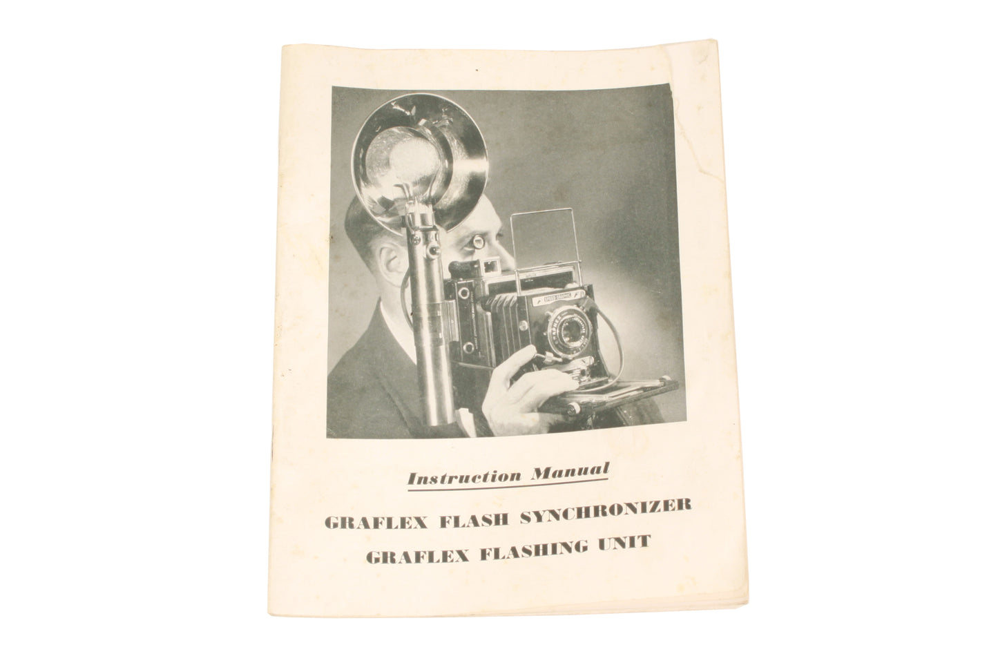Graflex Flash Synchronizer Unit Original Instruction Manual