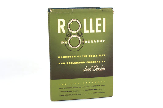 Rollei Photography Handbook of the Rolleiflex by Jacob Deschin 1952 1st Edition