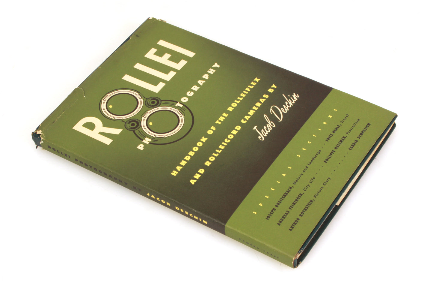 Rollei Photography Handbook of the Rolleiflex by Jacob Deschin 1952 1st Edition