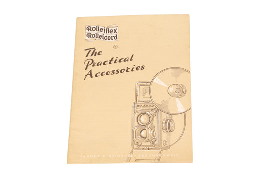 The Practical Accessories Rolleiflex Rolleicord Booklet 1953
