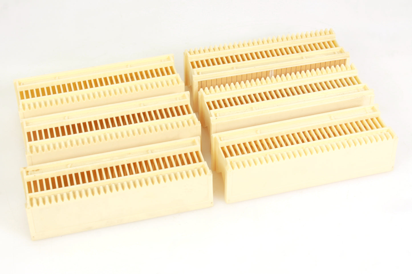 Magna Slide Trays for B&H/T.D.C./Keystone/Viewlex - Each Holds 30 Slides - Lot of 6