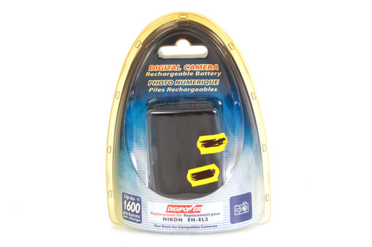 Digipower EN-EL3 Digital Camera Battery Replacement for Nikon D100/D70/D50