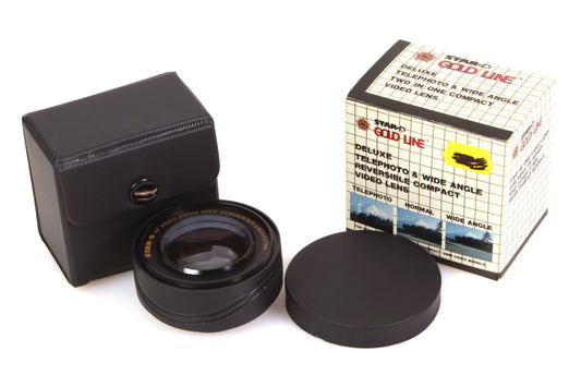 Star-D Telephoto & Wide Angle Compact Video Lens - TR Series & 37mm Rear Thread Models