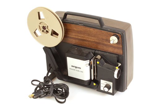 Argus Holiday Movie Projector Dual 8 - Reg & Super 8 w/ Working Bulb
