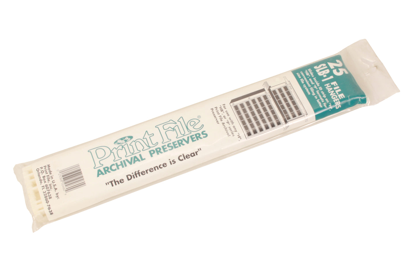 Print File SLB-1 File Hangers Package of 25