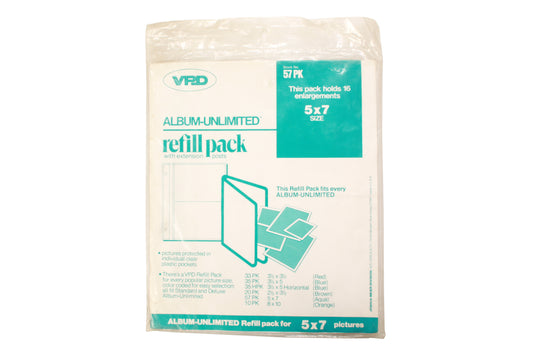 VPD 5x7 Photo Storage Pages - Holds 16